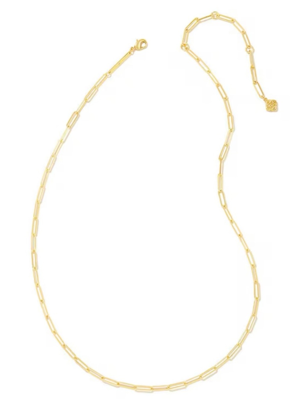 Kendra Scott Gold Paperclip Chain Necklace